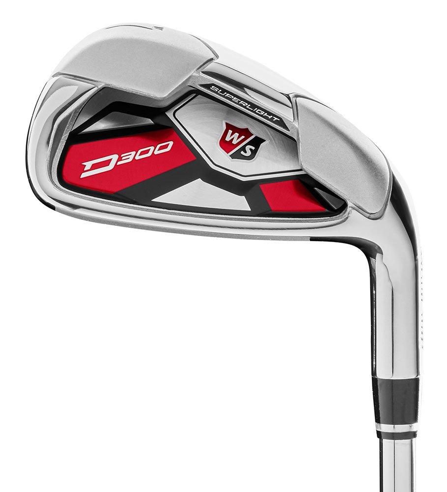 Wilson D300 SuperLite 5-PW GW Iron Set with Steel Shafts | Golf